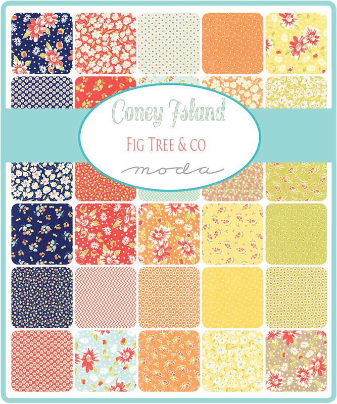CONEY ISLAND Jelly Roll by Joanna Figueroa for Fig Tree & Company Moda ...