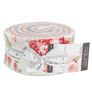 PORCELAIN Jelly Roll - 40 Strips 2 1/2&quot; x 44&quot; - by 3 Sisters for Moda - Long Out of Print and Hard to Find