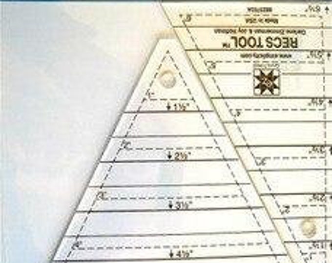 Tri Recs Triangle Rulers Set by Darlene Zimmerman - Recommended for the ...