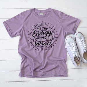 Positive Energy Quote SVG: Starburst Design Cut File | Digital Download
