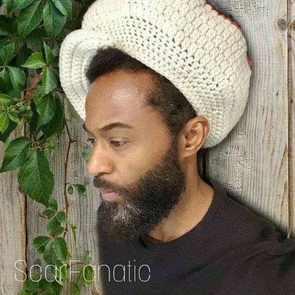 PATTERN ONLY Instant Download Large Crochet Crown/ Newsboy Hat/ Tam with Brim
