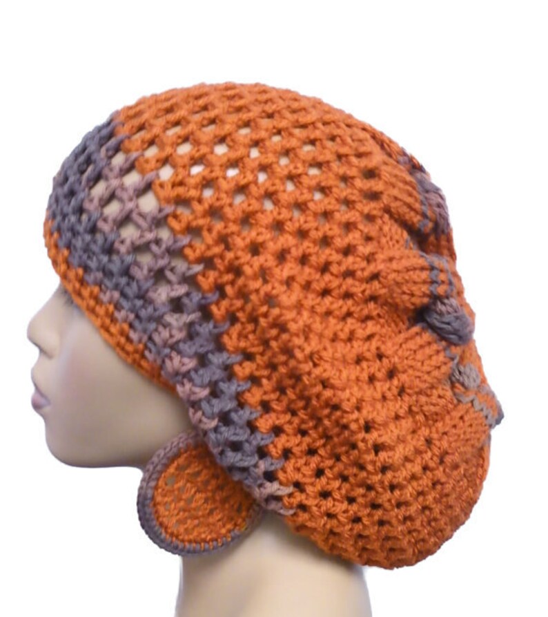 PATTERN ONLY Instant Download the Knotted Slouch Hat/knit and Crochet ...