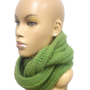 Instant Download PATTERN ONLY Loom Knit Chunky Cowl and Infinity Scarf Pattern permission to sell finished products