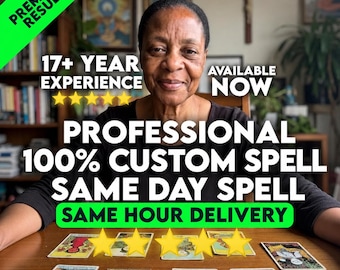 Personalized Spell Casting | Tailor-Made Rituals for Love, Money, Protection & Manifesting | Same-Day Service