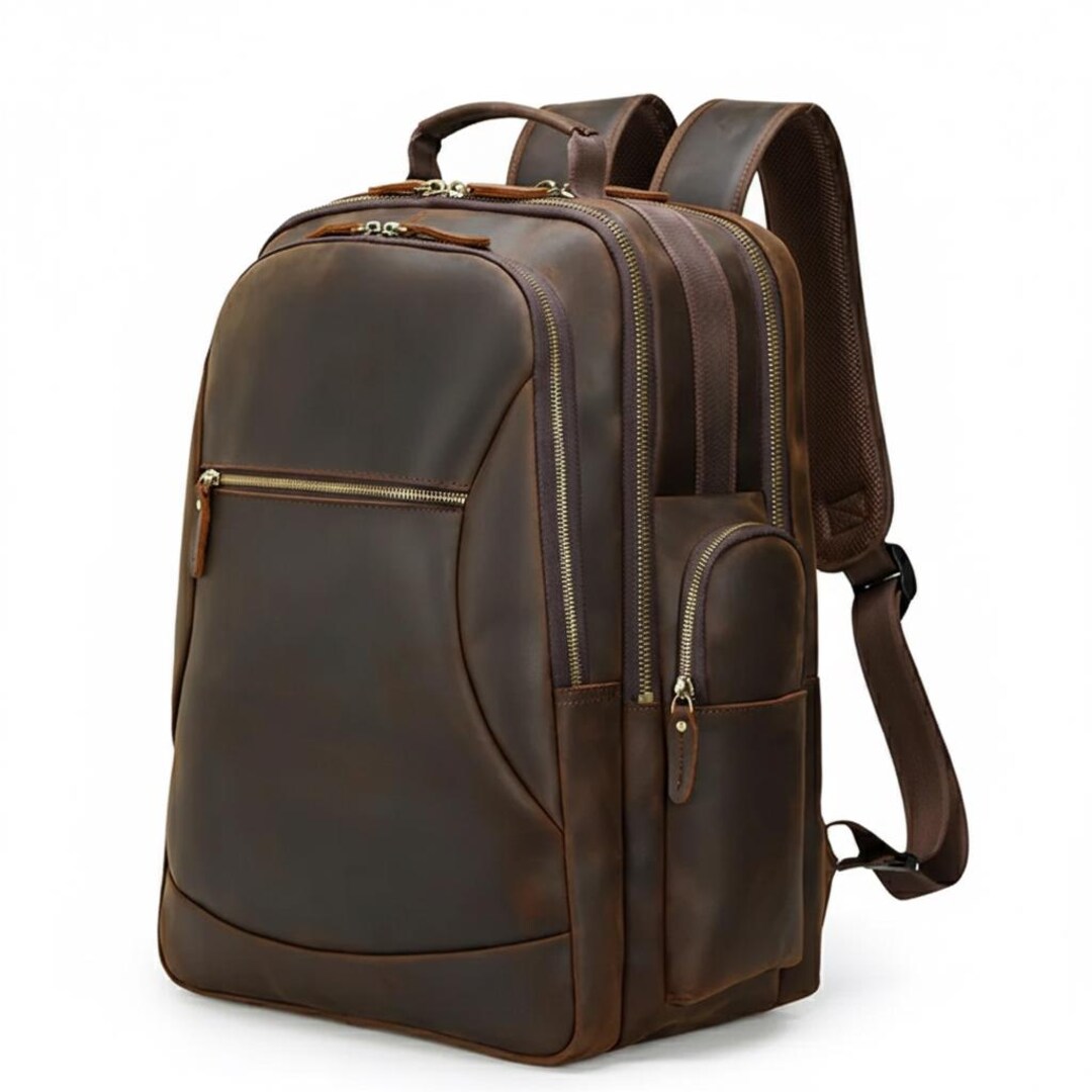 The Ultimate Leather Commuter Backpack | Professional Office Bag & Gift ...