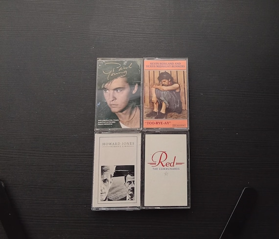 80s Cassette Tapes – Vintage Pop Albums – Choose from Classic 1980s Artists – Original Audio Cassettes - Birthday Gift - Fathers Day Present