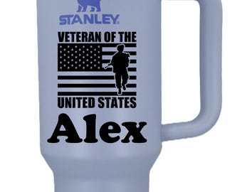 Custom Engraved Stanley 40 oz Tumbler: Personalized Gift