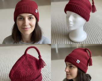 Knitting Melt Ice Norwegian Resistance Hat Pattern Toque Toboggan Beanie Cap Waistcoat Stitch (Digital Download)