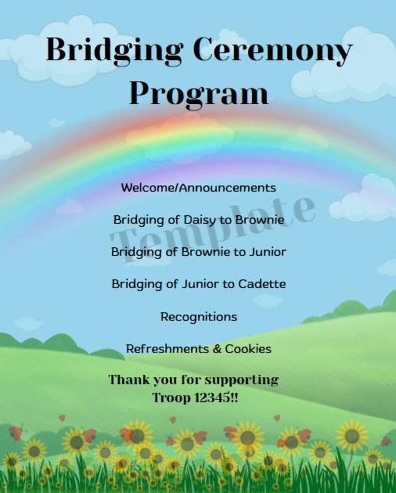 Girl Scout Bridging Program - Etsy