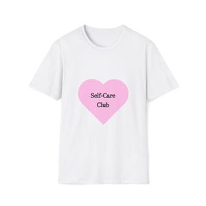 Self Care Club Unisex Softstyle T-Shirt