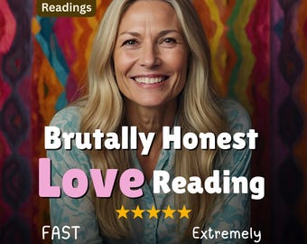 Honest Love Spell Tarot Reading Same Day, No Sugarcoat Psychic Reading, Top Psychic No AI Etsy Witch Accurate Love Insight