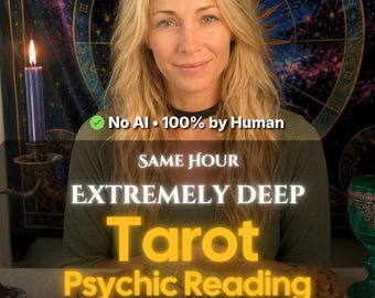 No AI SAME HOUR In Depth Tarot Psychic Reading, Accurate General Advice, Love Relationship Advice and Energy Reading