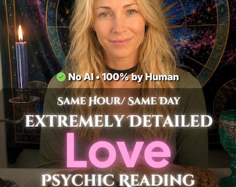 No AI SAME HOUR Love Psychic Reading, Love Reading Accurate, Tarot Card Psychic Guidance Love, Relationship Tarot Reading, Same Hour Reading