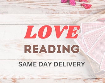 Love Psychic Reading Same Day, Love Reading Accurate, Tarot Card Psychic Guidance Love, Relationship Tarot Reading, Same Hour Reading