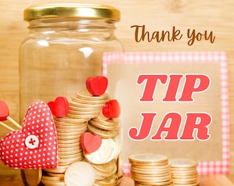 Gratitude Tip Jar - SoulConex Store by Top Psychic Medium Reading Kayla Smith