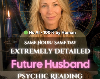 No AI Future Spouse Psychic Reading Same Day, Soulmate Love Reading, Aura Energy Reading, Etsy Witch Instant Download