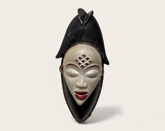 Punu Okuyi mask from Gabon, a Traditional African Tribal Mask
