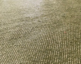 Olive Green Fabric - One Yard