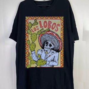 Los lobos t shirt - Etsy 日本