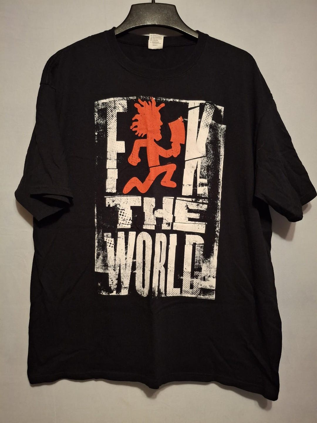 VIntage 80s Retro Insane,Clown,Posse , I-C-P FK The World T Shirt S-4XL Rap Hip Hop