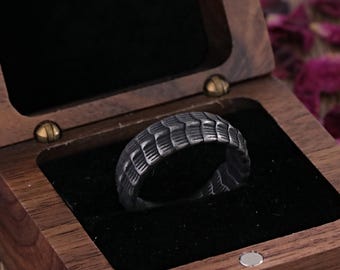 Viking Dragon Scale Ring,Gothic Punk Ring, Statement Ring, Jewelry Gift for Him