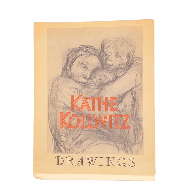 Käthe Kollwitz: Drawings 1955 Reproduction Portfolio Prints 1955 Kathe Kollwitz 5 of the 9 drawings Softcover