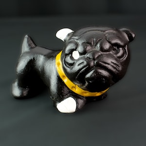 Chalk Ware Bulldog - Etsy