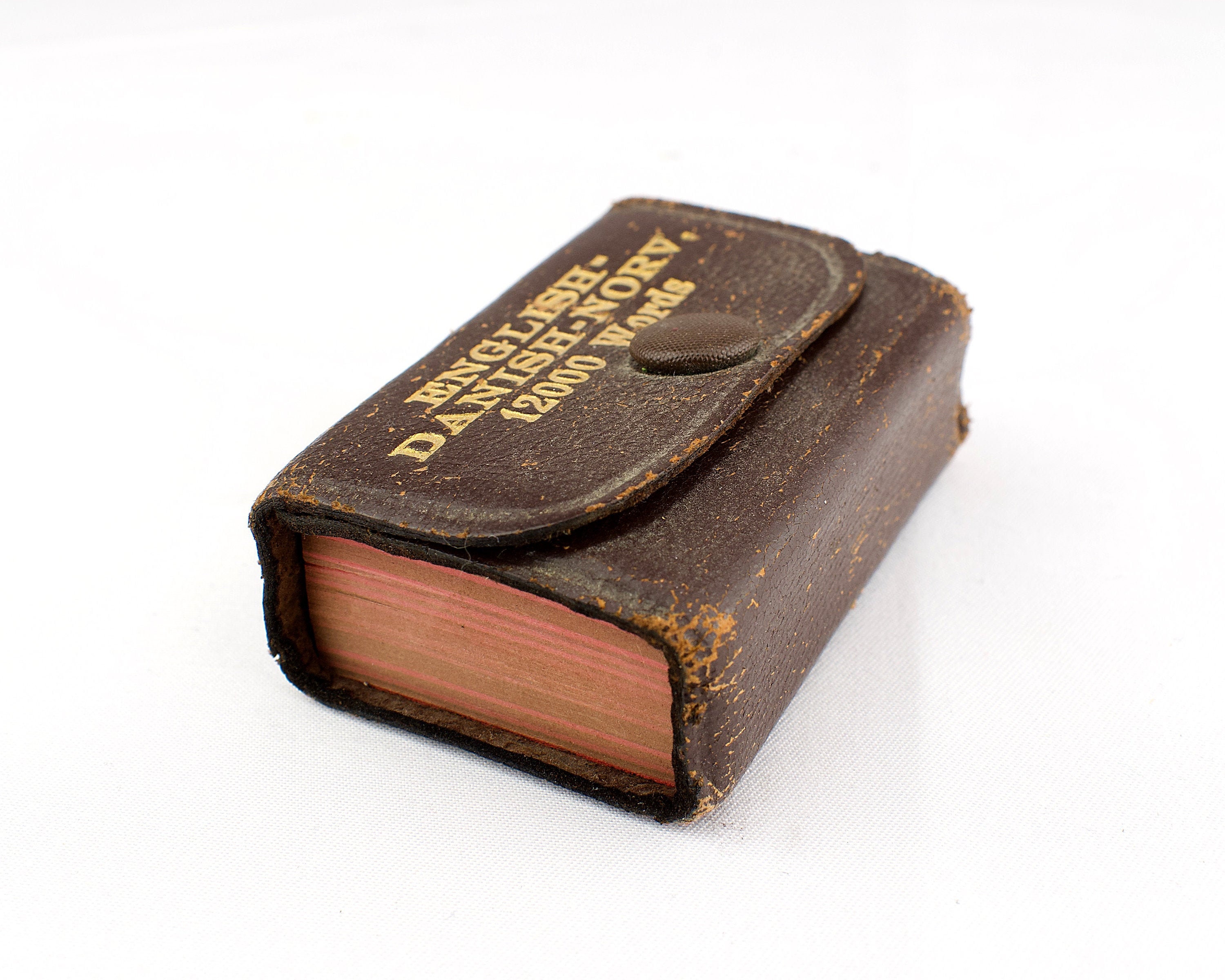 Lilliput Vintage English Danish Norwegian Travel Dictionary Etsy