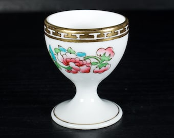 Vintage Egg Cup Sampson Bridgwood and Son Anchor China Ye Olde Indian Tree Pattern