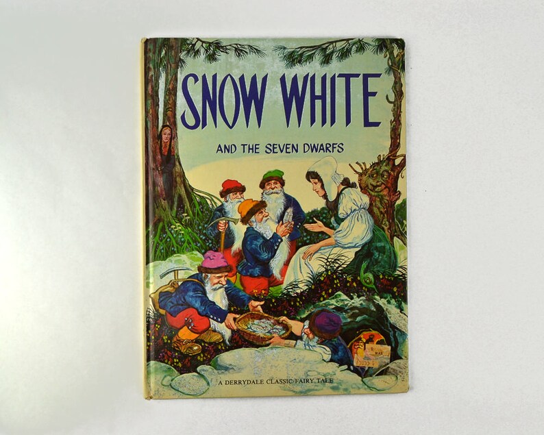 Snow White A Derrydale Classic Fairy Tale 1980 Book Art Etsy