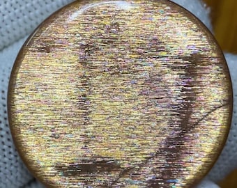 Natural Rainbow lattice sunstone from tanzania loose gemstone for jewellery ,Size =30x6MM
