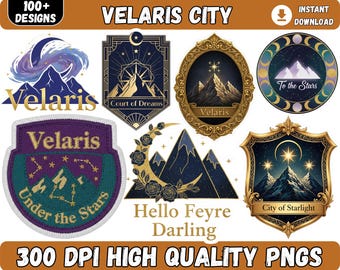 100+ Velaris PNG Bundle, Acotar Velaris Png, City of Starlight Png, Court of Dreams, The Night Court Png, A Court of Thorns and Roses Quote