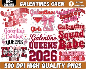 100+ Galentines Crew 2026, Galentine Gang png, Love For My Tribe Coquette, Galentines-shirt, Galentine Crew, png, Galentine Crew