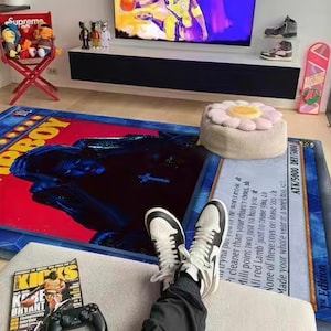 Couverture d'album hip-hop personnalisée : décoration de salle de musique