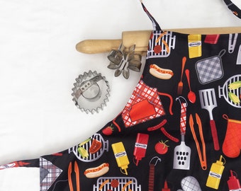 Adult Apron - Grill Master - ready to ship
