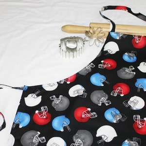 Football Helmets Adult Apron - ready to ship
