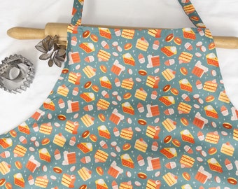 Plus Size Vintage Look Cupcake and Pies Apron - ready to ship