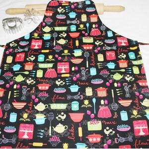 Retro Küchengeschirr und Obst auf schwarzer Jugend größe | Etsy