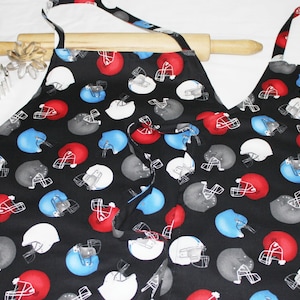 Football Helmets Father Son Aprons - ready to ship