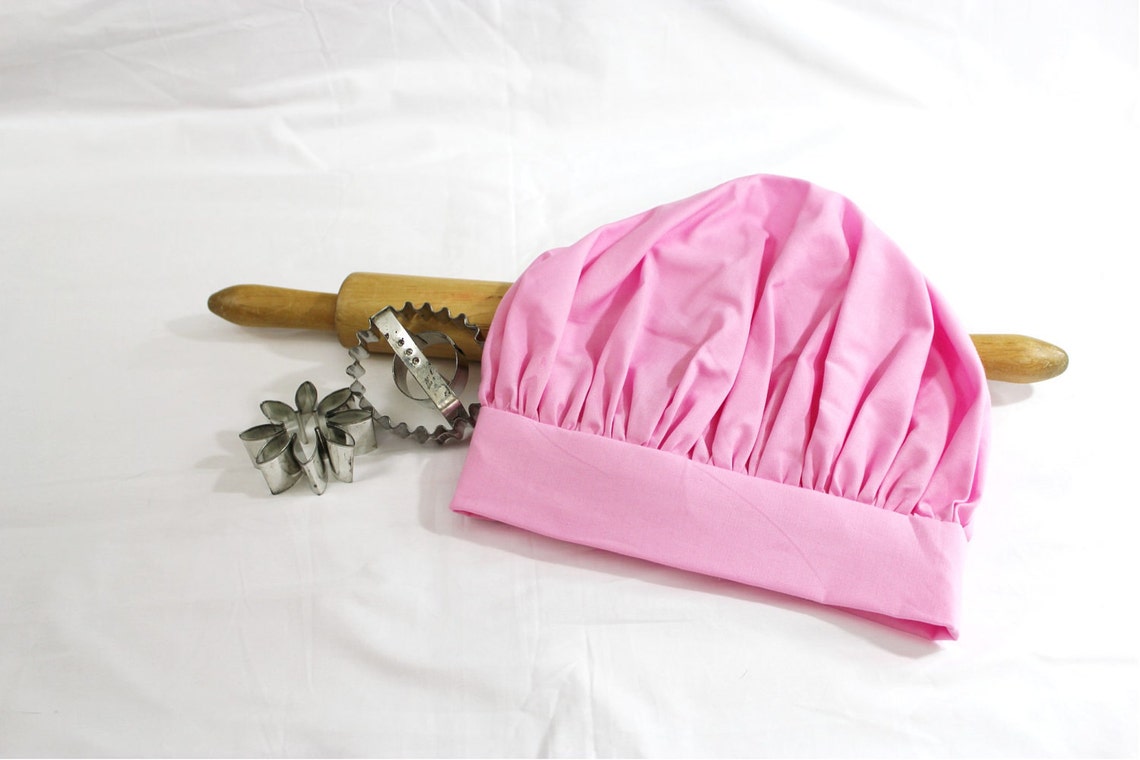 Light Pink Child Chef Hat Adjustable Ready to Ship Etsy