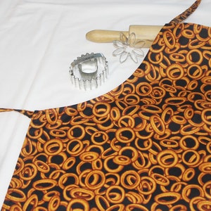 Onion Rings Adult Apron - ready to ship