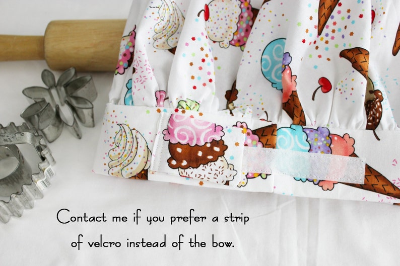 Sweet Cupcakes Child Apron and Adjustable Chef Hat ready to ship pink
