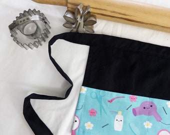 Salon Themed Child Apron for pretend play - ready to ship