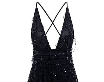 dark sparkly dress