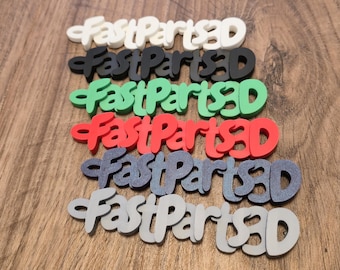 Personalized Name Keychain – 3D printed, desired name, many colors, gift for school enrollment, backpack tag, luggage tag