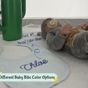 18 Different Baby Bibs Color Options