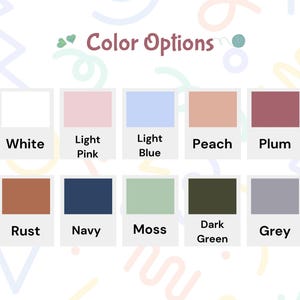 +10 Bib Color Options