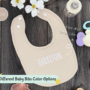 18 Different Baby Bibs Color Options