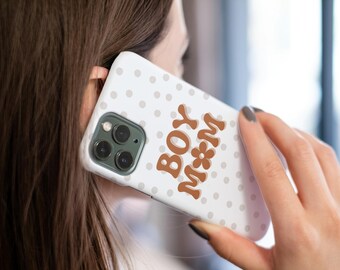 Boy Mama Floral Phone Case | Boho Mom Gift