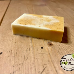Citrus Goat Milk Soap: Tie Dye Morning Bar with Shea Butter